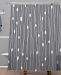 Deny Designs Heather Dutton Gray Entangled Shower Curtain Bedding