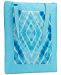 Closeout! Martha Stewart Collection Quilted Tie-Dyed Diamond Grid Convertible Beach Blanket, Created for Macy's Bedding
