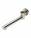 Alfi brand Brushed Nickel Round Foldable Tub Spout Bedding