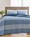 Martha Stewart Collection Nautical Stripe King Quilt, Created for Macy's