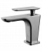 Alfi brand Brushed Nickel Single Hole Modern Bathroom Faucet Bedding