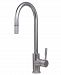 Alfi brand Solid Brushed Stainless Steel Single Hole Pull Down Kitchen Faucet Bedding
