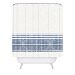 Deny Designs Holli Zollinger French Linen Chambray Tassel Shower Curtain Bedding