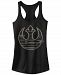 Fifth Sun Star Wars Last Jedi Gold-Platinum Tone Rebel Fleet Logo Ideal Racer Back Tank