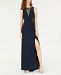 Morgan & Company Juniors' Sleeveless Illusion A-Line Dress