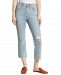 Ella Moss High-Waist Cropped Flare Jeans