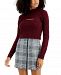 Say What? Juniors' Two-Piece Cable-Knit Shrug & Tank Set