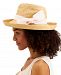Inc International Concepts Straw Bow Kettle Hat, Created for Macy's
