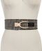 Inc International Concepts Plaid Stretch Belt, Created for Macy's