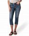 Silver Jeans Co. Plus Size Elyse Mid-Rise Capri Jeans