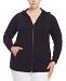 Plus Size Serenity Knit Zippered Hoodie