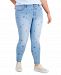 Style & Co Plus Size Printed High-Rise Skinny Ankle Jeans, Created for Macy's