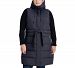 Michael Michael Kors Plus Size Faux-Leather-Trim Hooded Belted Vest