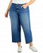 Style & Co Plus Size Cropped Wide-Leg Jeans, Created for Macy's