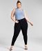 Nina Parker Trendy Plus Size Asymmetrical Sleeveless Bodysuit, Created for Macy's