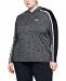 Under Armour Plus Size Tech Colorblocked Hoodie Top