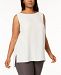 Eileen Fisher System Plus Size Silk High-Low Tunic