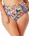 Anne Cole Plus Size O-Ring Paisley-Print Bikini Bottoms Women's Swimsuit