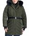Michael Michael Kors Plus Size Faux-Fur-Trim Hooded Puffer Coat
