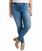 Silver Jeans Co. Plus Size Avery High-Rise Skinny-Leg Jeans