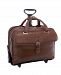 McKlein Siamod Carugetto Patented Detachable -Wheeled Laptop Briefcase