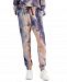 Hippie Rose Juniors' Tie-Dye Ribbed Pull-On Joggers