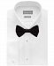 Michael Kors Men's Classic/Regular Fit Non-Iron Performance French Cuff Formal Dress Shirt & Pre-Tied Silk Bow Tie Set