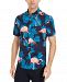 Club Room Men's Flamingo Print Short Sleeve Shirt, Created for Macy's