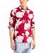 Sun + Stone Men's Floral Print Linen Shirt, Created for Macy's
