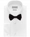 Michael Kors Men's Classic/Regular Fit Non-Iron Performance French Cuff Formal Dress Shirt & Pre-Tied Silk Bow Tie Set