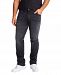 Mvp Collections Men's Big & Tall Black Vintage Wash Straight Fit Jeans