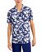 Inc International Concepts Men's Regular-Fit Tie-Dyed Celestial-Print Camp Shirt, Created for Macy's