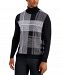 Alfani Men's Plaid Turtleneck Sweater, Created for Macy's