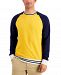 Club Room Men's Regular-Fit Colorblocked Fleece Sweatshirt, Created for Macy's