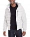 Michael Kors Men's Mixed Media Softshell Hooded Jacket