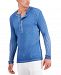 Inc International Concepts Men's Ribbed Long-Sleeve Henley Shirt, Created for Macy's