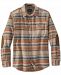 Pendleton Men's Stripe Trail Shirt with Faux-Suede Elbow Patches
