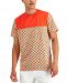 Inc International Concepts Men's Floral Medallion Colorblocked T-Shirt, Created for Macy's