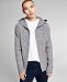 And Now This Men's Chunky Ribbed-Knit Hooded Cardigan