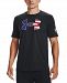 Under Armour Men's New Freedom Flag Logo Graphic T-Shirt