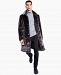 Inc International Concepts Men's Regular-Fit Faux-Fur Top Coat, Created for Macy's