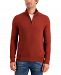 Michael Kors Men's Textured Quarter-Zip Sweater