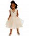Rare Editions Little Girls Sequin Embroidered Dress