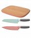 BergHOFF Leo Collection 3-Pc. Cutlery and Cutting Board Set