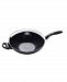 Swiss Diamond Hd Induction Wok with Lid and Rack - 11.8" , 4.9 Qt