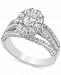 Diamond Oval Halo Engagement Ring (1-3/4 ct. t. w. ) in 14k White Gold