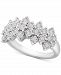 Diamond Cluster Statement Ring (1/2 ct. t. w. ) in Sterling Silver