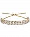 Wrapped in Love Diamond Chain Link Bolo Bracelet (1 ct. t. w. ) in 10k Gold, Created for Macy's