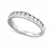 Lab Created Diamond Channel-Set Band (1/2 ct. t. w. ) in Sterling Silver