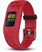 Garmin Kid's vivofit jr. 2 Dark Side Red Silicone Strap Smart Watch 11mm